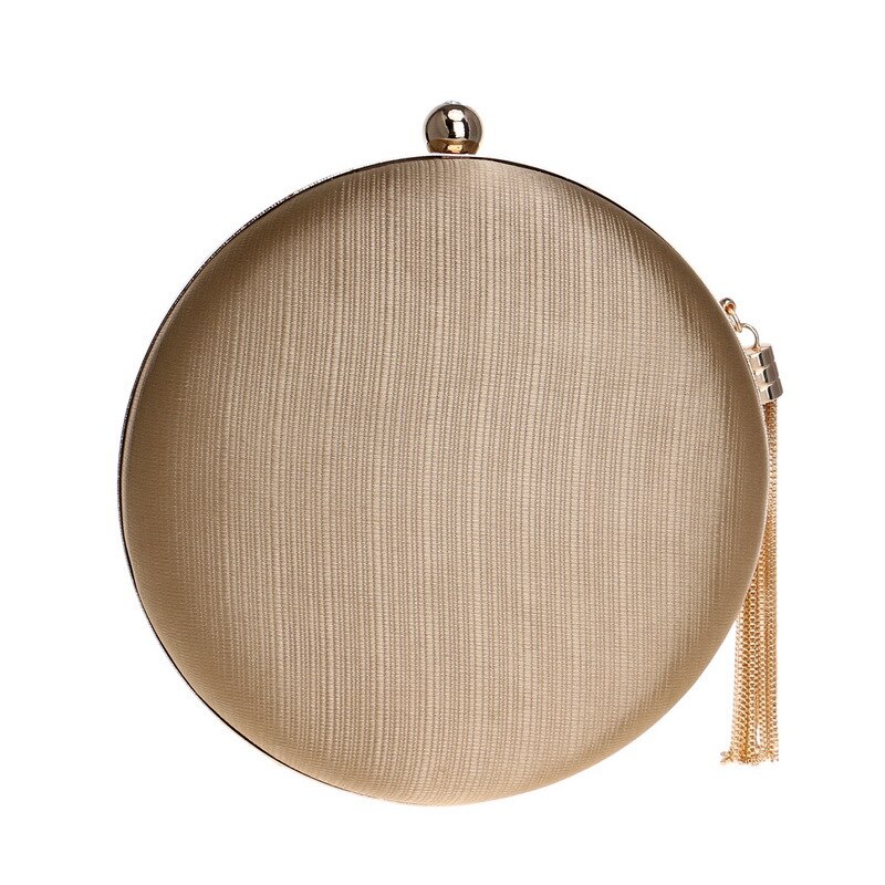 Luxe tas met kwastjes voor dames, schoudertas van leer, avondtas met ketting, messengertas en crossbodytas voor dames