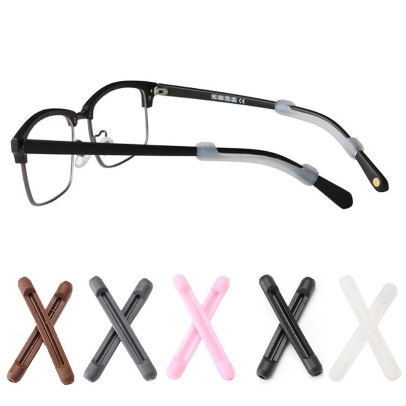 Brillen Anti Slip Siliconen Oorhaak Tempel Tip Houder Bril Accessoires Zachte Sunglass Been Covers