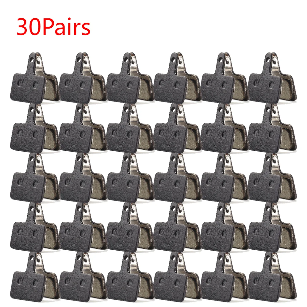 Pastillas de freno de disco para bicicleta de montaña, piezas de resina semimetálicas para SHIMANO M375, M445, M446, 10/15/20/30/40/50 pares: Morado