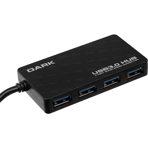 Dark Connect Master 4 Port USB 3.0 USB Hub multiplexer (DK-AC-USB341)