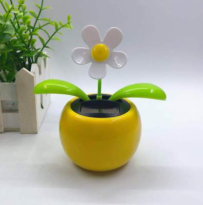 Magia Solar Powered Dancing Fiori Oscillante Bobble Regalo Del Giocattolo Auto Della Decorazione Della Novità Felice Danza Solare Giocattoli Regalo Per I Bambini: B