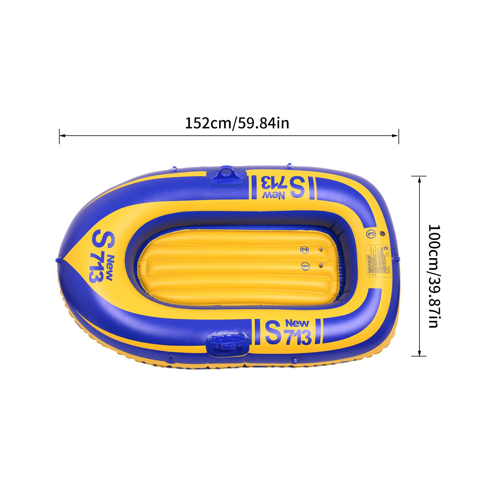 Kajak Dikker Veilig Opblaasbare Boot Voor Single-Persoon Ondersteuning Een Gewicht Van 100Kg Veilig Kajakken Opblaasbare Breed toepassing