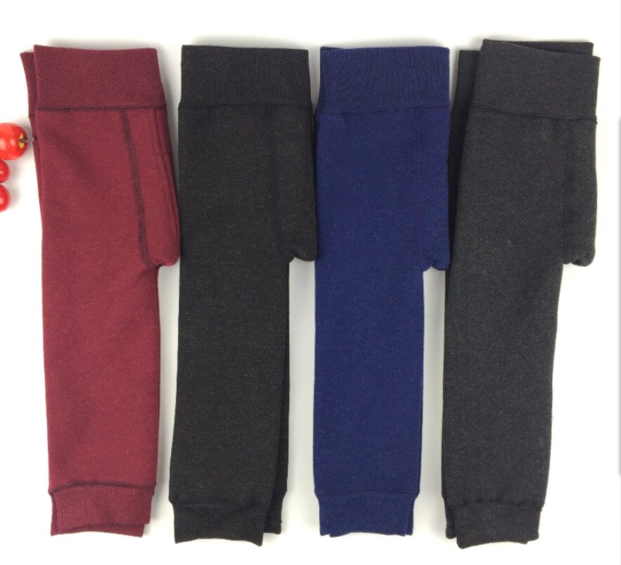 Peuter Jongen Meisje Broek Elastische Solid Casual Kids Broek Winter Kinderen Baby Broek Verdikking katoen Leggings