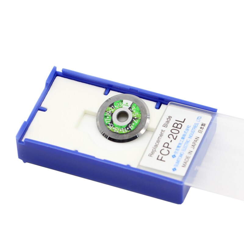 Cuchilla de Cleaver de fibra óptica cortador de cleaver de fibra de FCP-20BL, herramienta de hoja de Cleaver de fibra óptica FCP-20BL SUMITOMO FC-6S