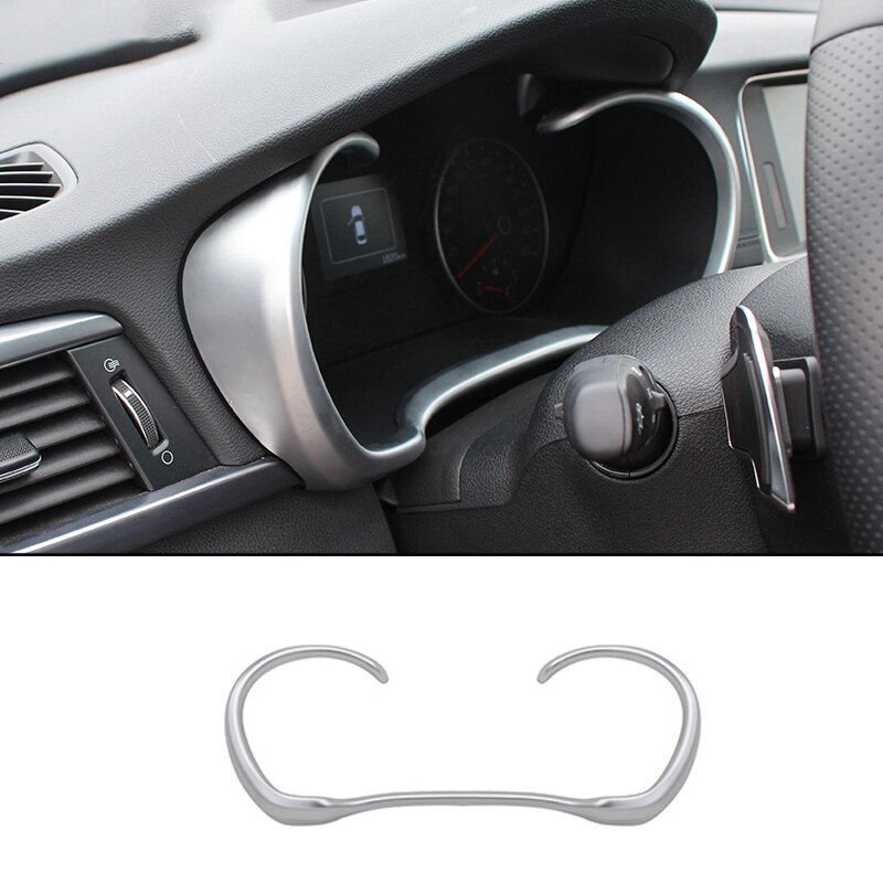 AU05 -Car Instrument Panel Dash Bezel Cover Trim ABS Styling Sticker for Kia Optima K5 Accessories