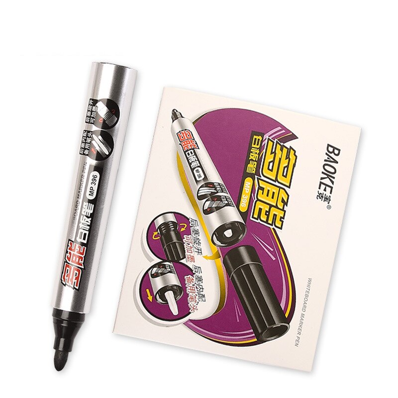 1 Stuk Multifunctionele Whiteboard Marker Pen Uitwisbare White Board Pen Met Spare Tip Navulbare Markers Scholen Kantoorbenodigdheden