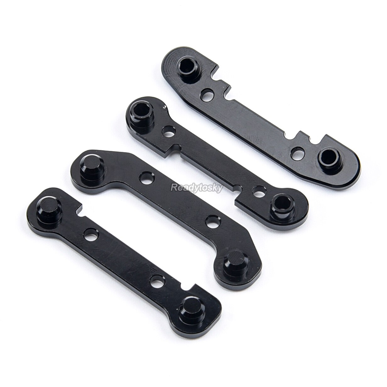 Upgrade Metal Reinforced Swing Arm RC Car Model Replace Set for 1/14 1:14 Wltoys 144001 / 1/12 Wltoys RC Car Accessories Parts: black