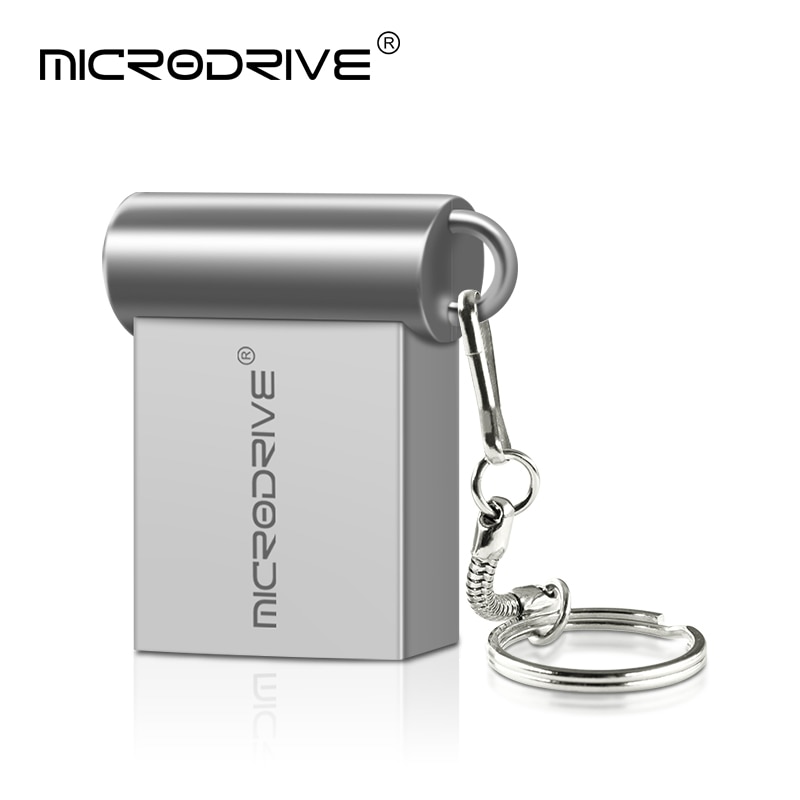 Super Mini Slanke Pen drive Metalen USB Flash Drive Real 128GB 64GB 32GB 16GB 8GB 4GB memory sticks Micro u disk
