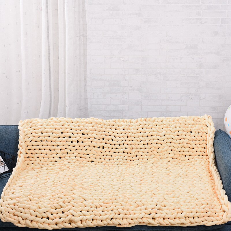 500G The Thick Wool Yarn Core Filling Cotton Cored Hand-knitted Machine Washable Can Not Wash Hair