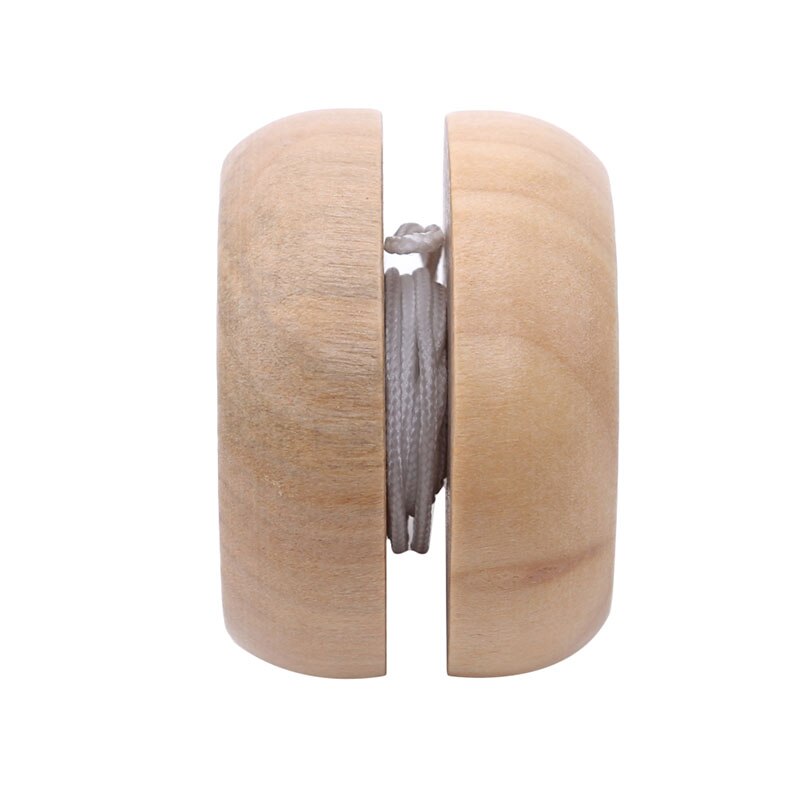 Nieuwkomers Klassieke Speelgoed Houten Materiaal Yo Yo Ballen Houten Jojo-Speelgoed Voor Kinderen Professionele Kids Drum -Vormige Yoyo Speelgoed