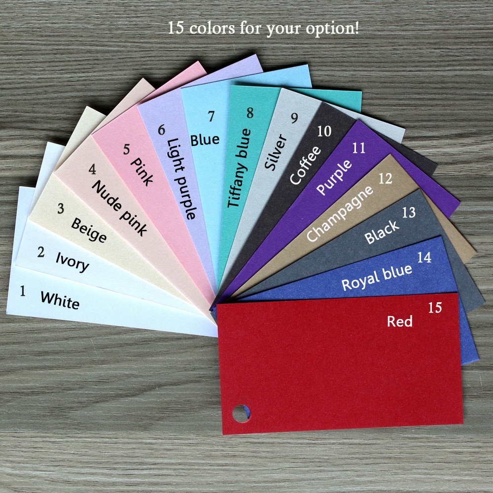 20Pcs/set Delicate Invitation Card Inner Sheet Inside Pages for Wedding Party Celebration Birthday Supplies White/Beige/Pink