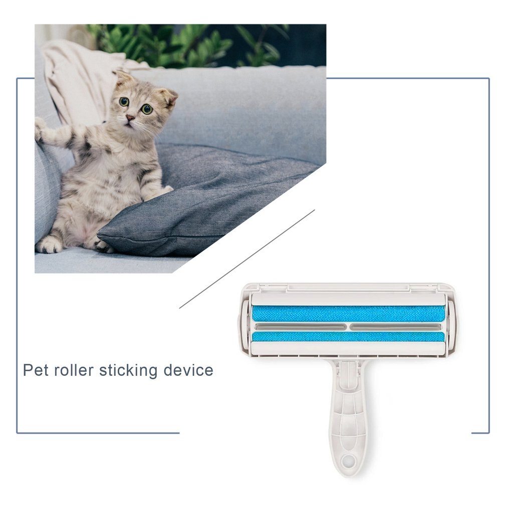 Huishoudelijke dierenroller haarlijmer huisdierhaarverwijderaar reiniger hond kat borstel meubels tapijt katten- en hondenhaar verwijderen