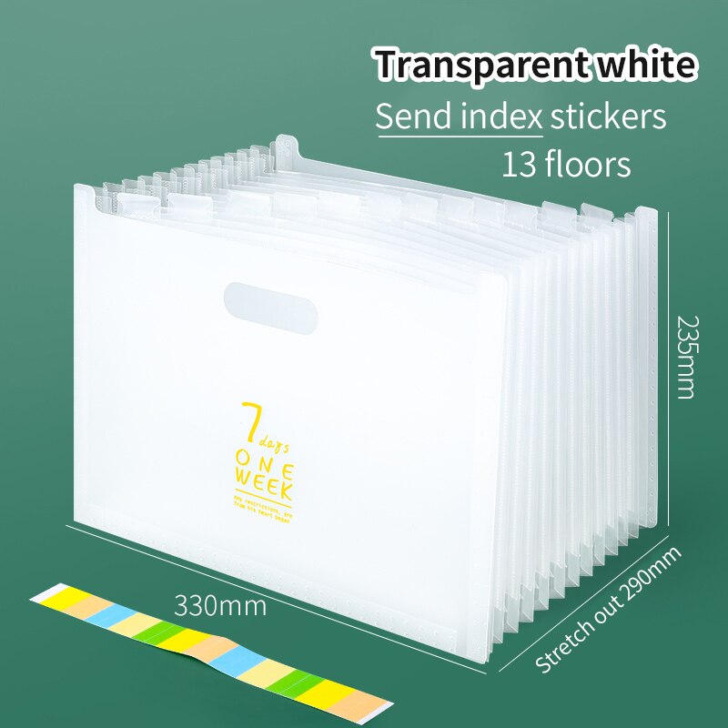 Sac multi-couches pour étudiants, boîte de rangement pour organiser les papiers de test, fichiers de données multifonctionnels de grande capacité, inserts portables: A4