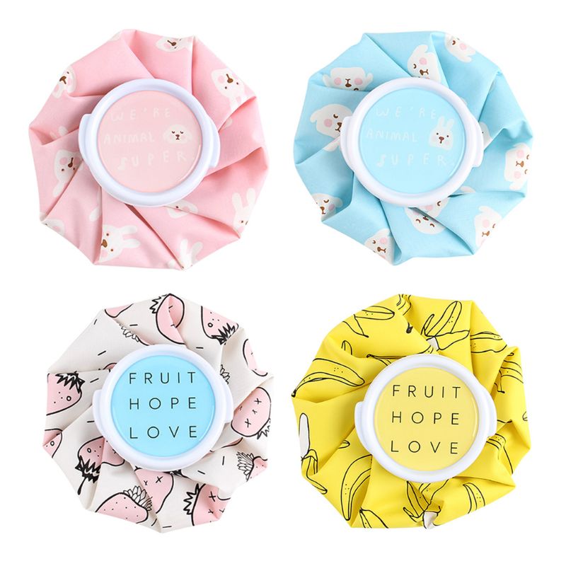 Sac de glace , Pack de douleur pour blessures sportives, premiers soins réutilisables, thérapie chaude et froide polyvalente, petit frais mignon Mini Packs froids