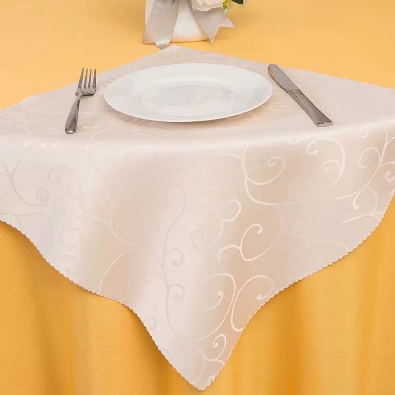 10PCS Hotel Coffee Shop Cup Cloth Placemat Cloth Restaurant Napkin Cloth Folded Square Cloth Mouth Cloth Does Not Shed Hair: Type 1