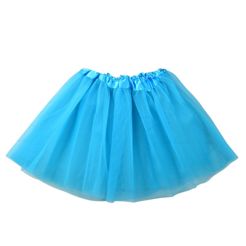 Jupe Tutu de danse pour filles, jupe princesse à trois couches, en maille courte, Ballet princesse vêtements pour filles