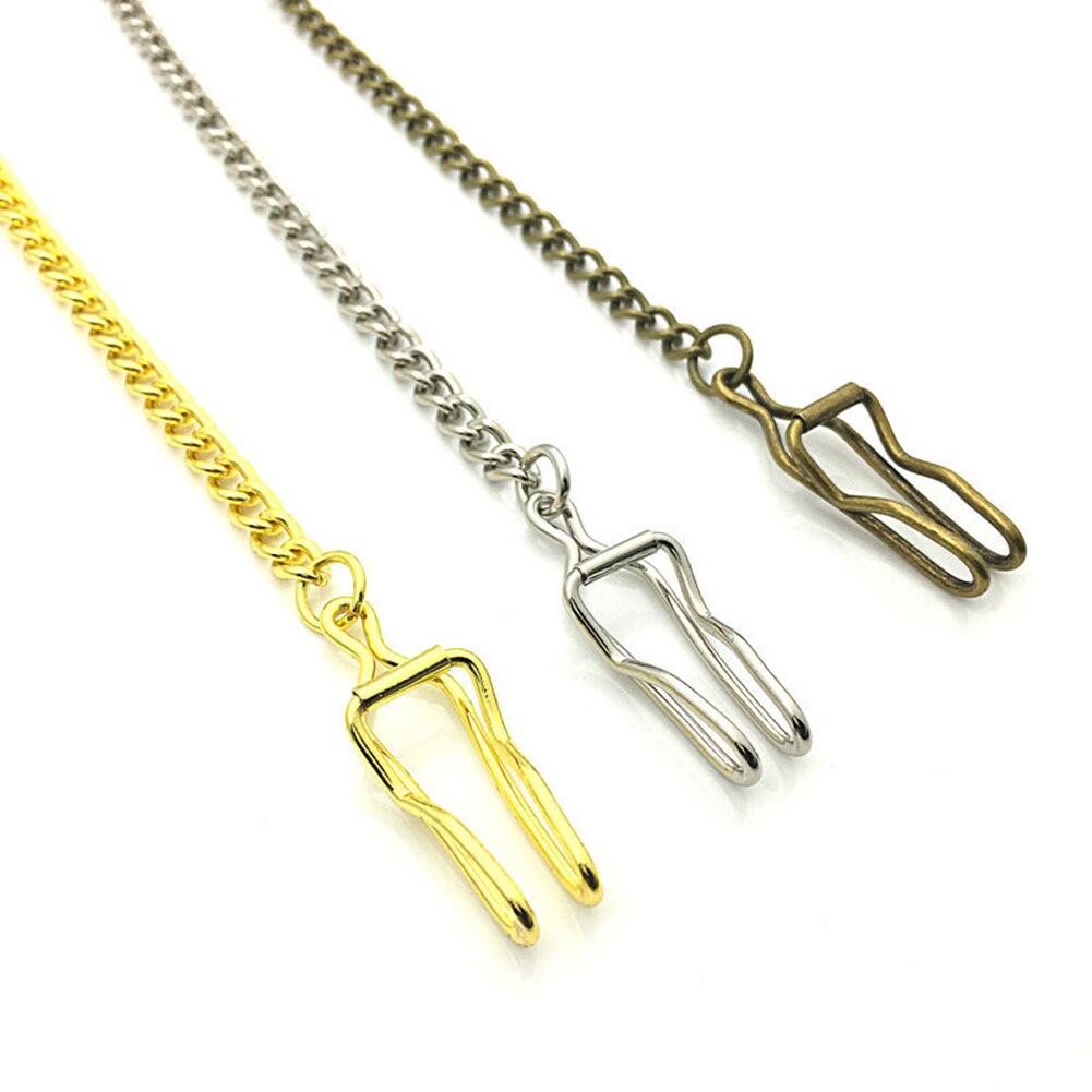 Cadena de reloj de bolsillo para hombre y mujer, accesorio de decoración de cinturón de Jean, Retro, antiguo, Unisex,