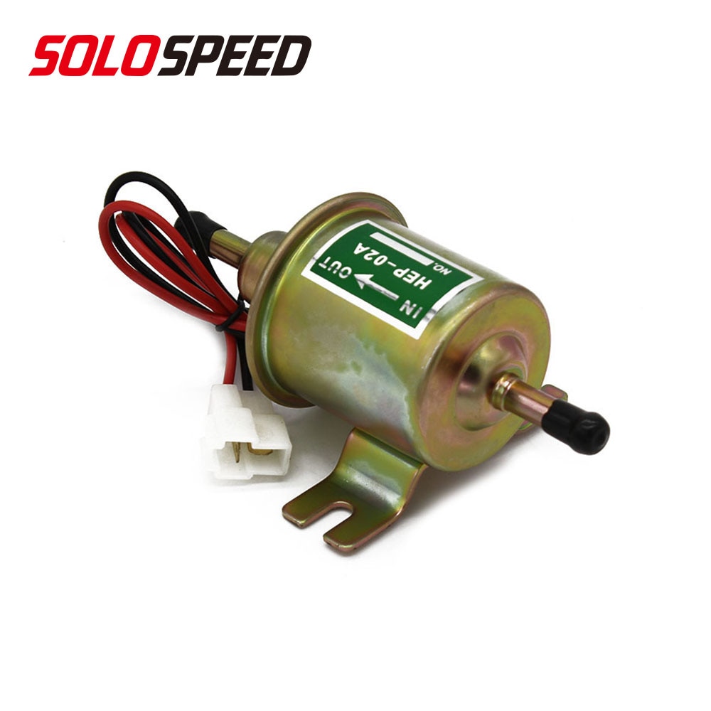 Universal 12V Electric Fuel Pump Low Pressure Diesel Petrol Fuel Pump for Car Motorcycle