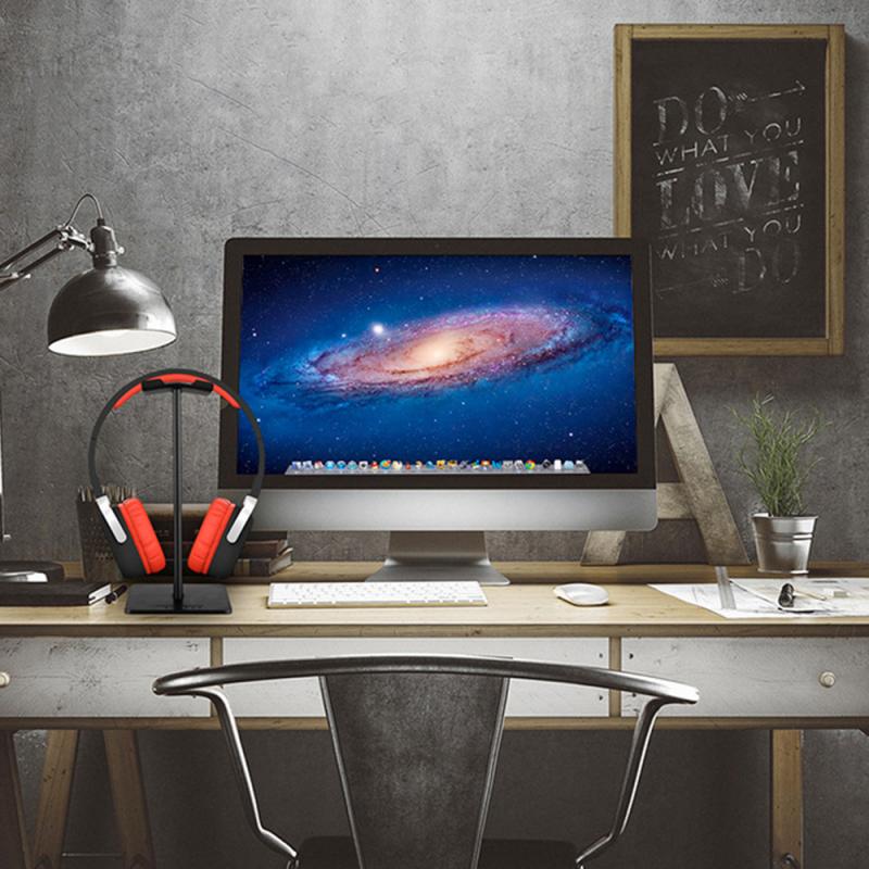 Headphone Stand Headset Holder Desk Display Holder Rack For Gaming PC Accessories Base Hanger