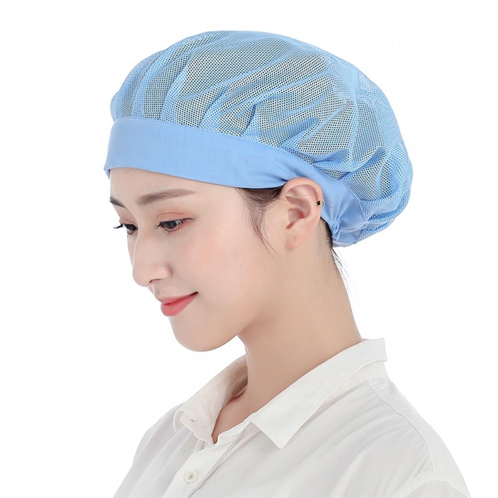 Hair Nets Chef Cap Chic Work Headband Food Service Cook Hat Bundled Hair Cooking Hygienic Cap Hotel