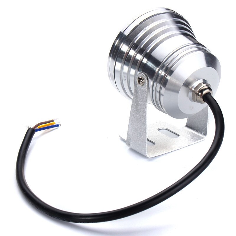 Waterdichte  ip68 led onderwaterlamp lichtblauw verlichting  dc 12v 10w zwembad boot jacht vislamp decoratie