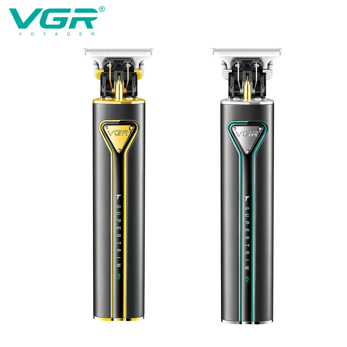 VGR Hair Clipper T9 Hair Trimmer Hair Cutting Machine Metal Wireless Electric Rechargeable Clippers for Men V-009