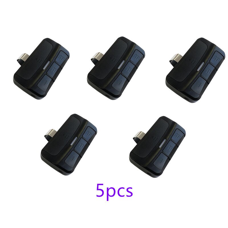 Deur afstandsbediening garage afstandsbediening 868 mhz poortbediening garage commando handzender 433 mhz afstandsbediening duplicator: 5 stuks