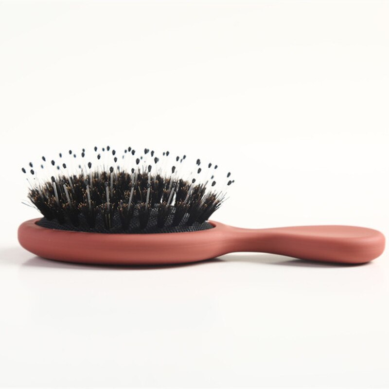 Peigne à cheveux de poche Portable, brosse à cheveux pour Salon de coiffure, shampoing, masseur, peigne en crin de cheval, outil de , santé
