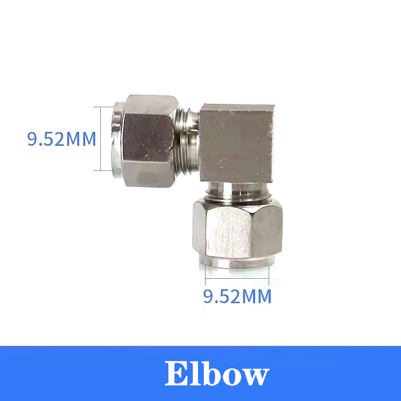 10 stuks hogedruk stoel vernevelingssysteem fittingen, rechte gezamenlijke mondstukken, snelkoppeling, tee elleboog, 3/8 ", 9,52 mm,: Paars