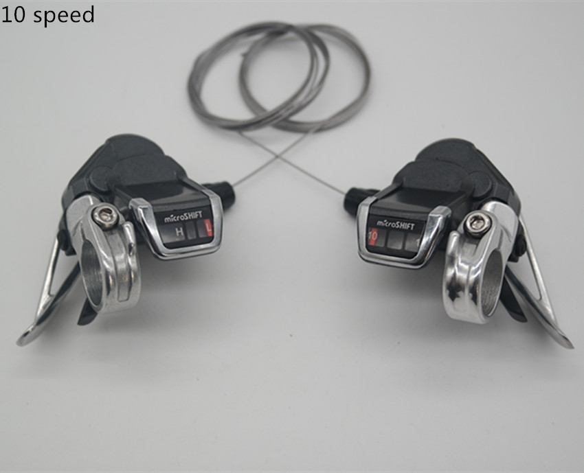 Taiwan Microshift 3/10 speed MTB Mountain Bike road cycling 30 Speed Shifter Derailleur Bicycle Split DIP shift gear