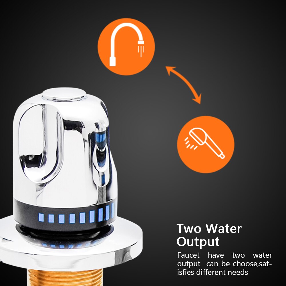 Vagsure badekar vandhane sæt messing switch kontrolventil til koldt og vand vandhane vandhane brusekabine mixer vandhane badeværelse