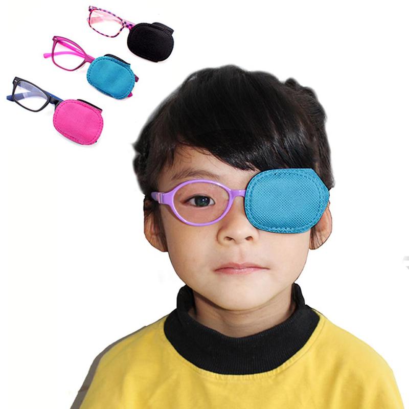 3 Pairs Amblyopia Eye Myopia Goggles Eye Vision Correction Non-woven Eye Helper Mask For Eye Mask Myopia Eye Training Kids A1X4