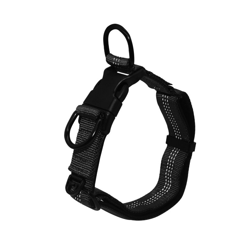 Reflecterende Nylon Choke Collar; Slip Show Gehoorzaamheid Training Zachte Choker voor Extra Grote Honden, Blauw Reflecterende Nylon Choke Collar; Slip Show Gehoorzaamheid Training Zachte Choker voor Extra Grote Honden, Blauw
