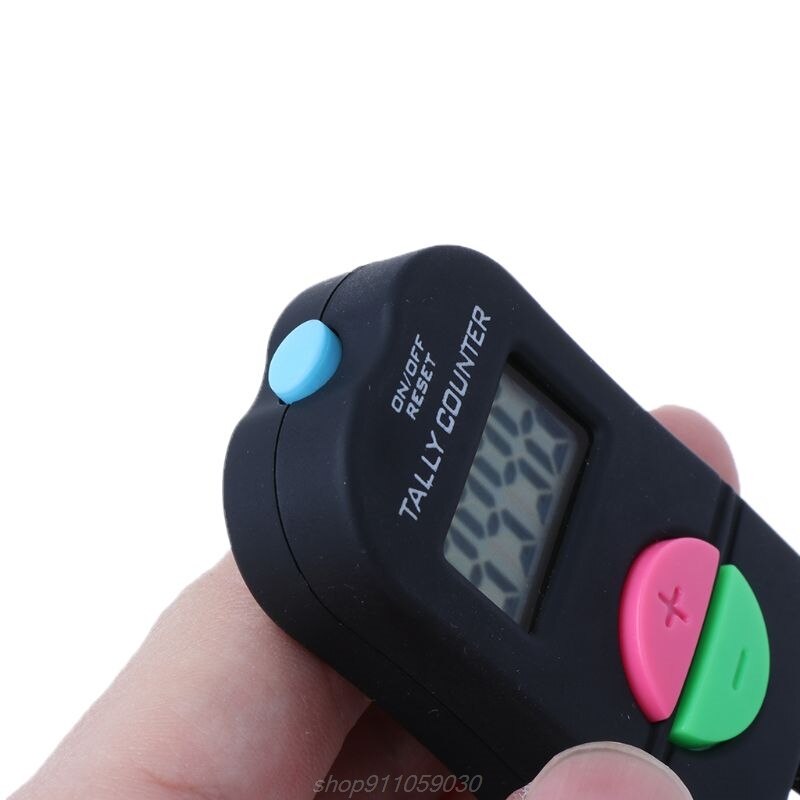 Electronic Counter Work Count Person Flow Point Device Manual Chanting Display Button Can Add and Subtract N24 20