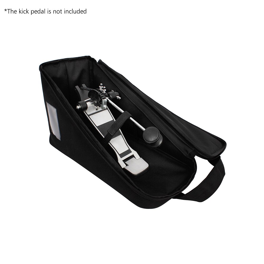 Irin enkelt pedal taske læder beskyttelse tromme kick pedaler bæretaske percussion tilbehør