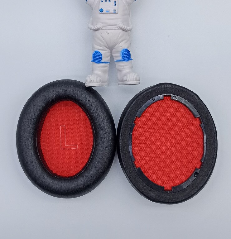 Nauszniki robić zestawu słuchawkowego Anker Soundcore życie Q10 Q20 Q30 Q35 Wymienne nauszniki z pianki pamięć Wymienne nauszniki z pianki: biały