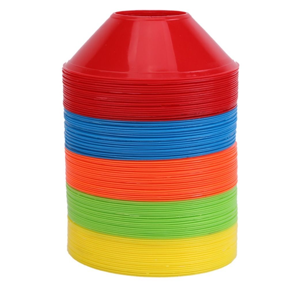 Colorful Football Training Equipment Thickened Plastic Stand Soccer Training Marker Durable Agility Disc Cone for Sport Training