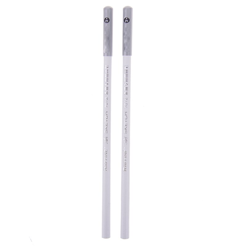 2x blanc pastel charbon de bois dessin croquis crayon art artiste artisanat
