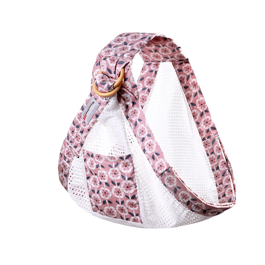 Praktisk sikkerhet baby vugge baby strekkbar kunstig stropp omslagbar kurv med fast ringe babykurv pleiedeksel: Blå