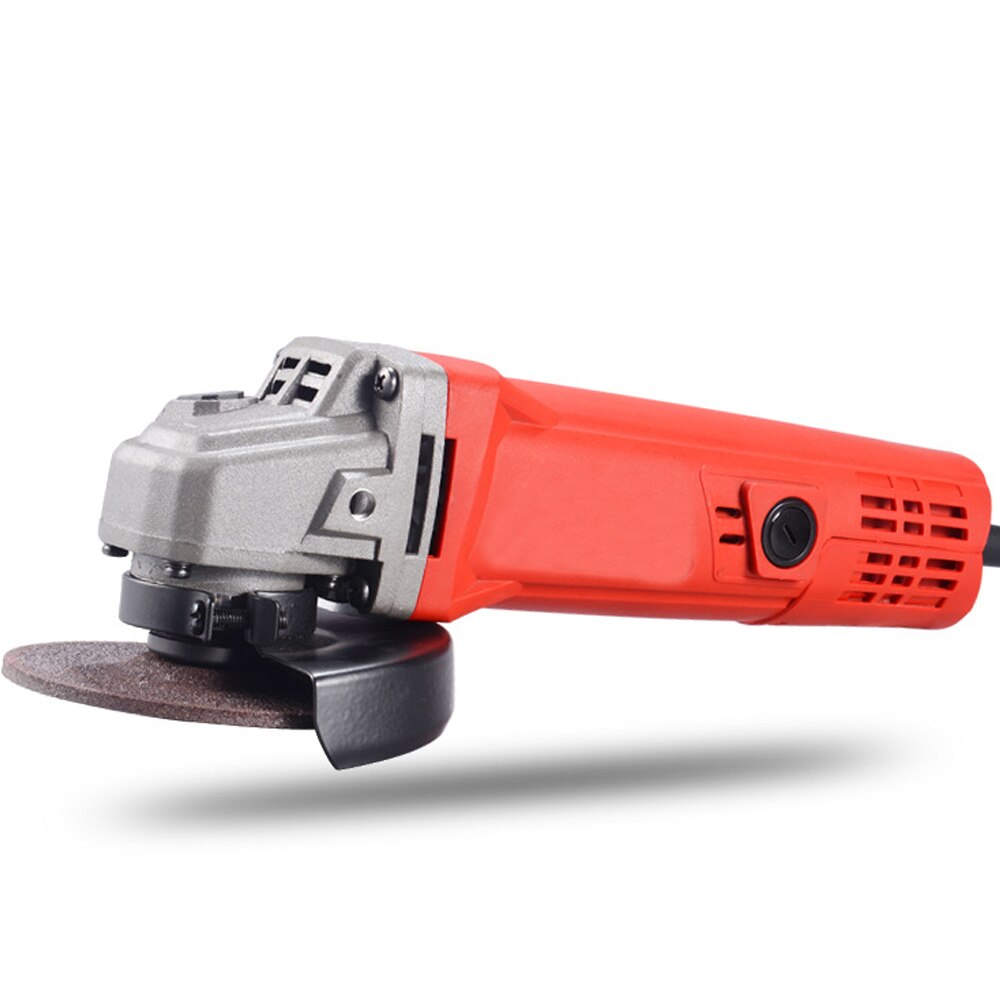 EU 220V 670W 100mm Handheld Electric Angle Grinder Speed Regulating Grinding Machine for Metal Wood Polishing Cutting