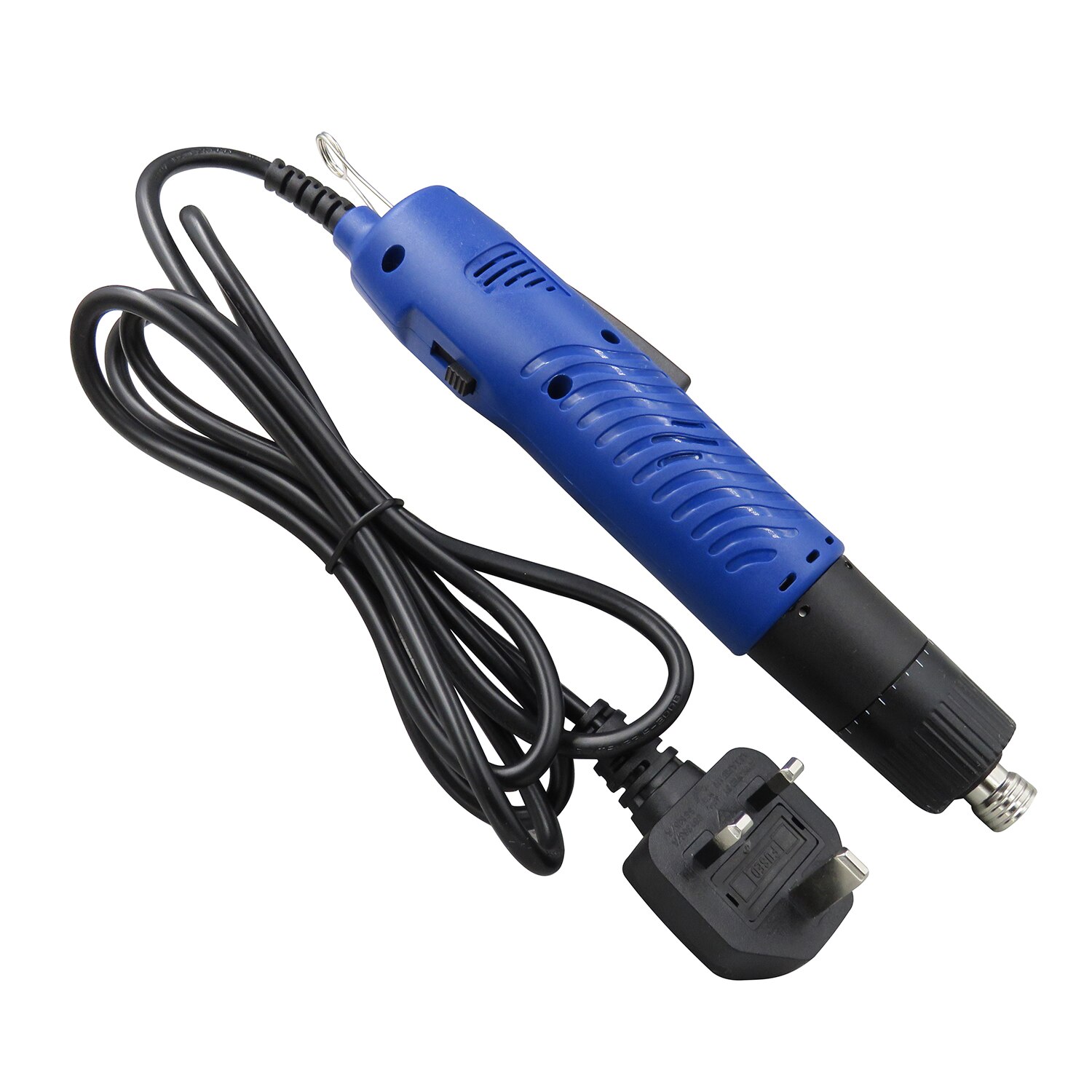 AC 220V Electric Screwdriver Handheld Corded Electric Screw Driver Adjustable Torque 1/4-in Screw Bit Diameter Repair Tool