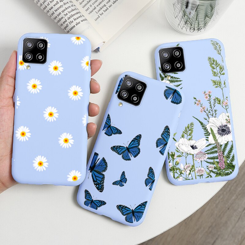 For Samsung Galaxy A42 5G Case 6.6" Soft Silicone Cover Coque For Samsung A 42 a42 Marble Flower Dragon Fundas Phone Cases Shell