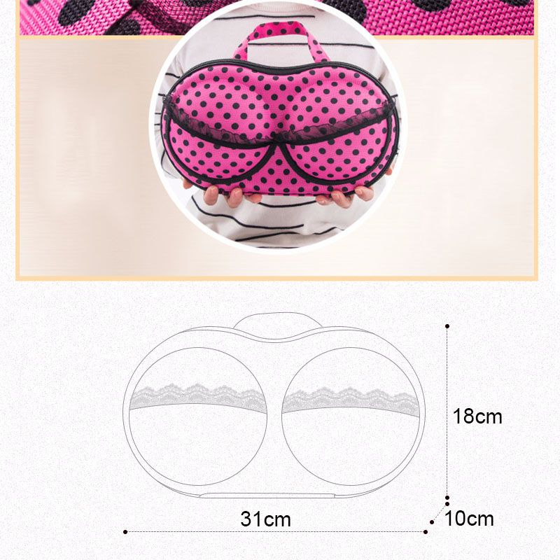 #39 mesh ondergoed bh opbergdoos reis draagbare lingerie organizer bh-doos ruimtebesparende ondergoeddoos