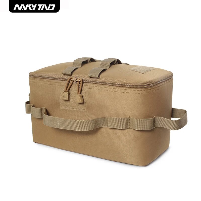 Outdoor Camping Gas Tank Opbergtas Grote Capaciteit Grond Nageltas Gas Canister Picknick Kookgerei Kit Tas