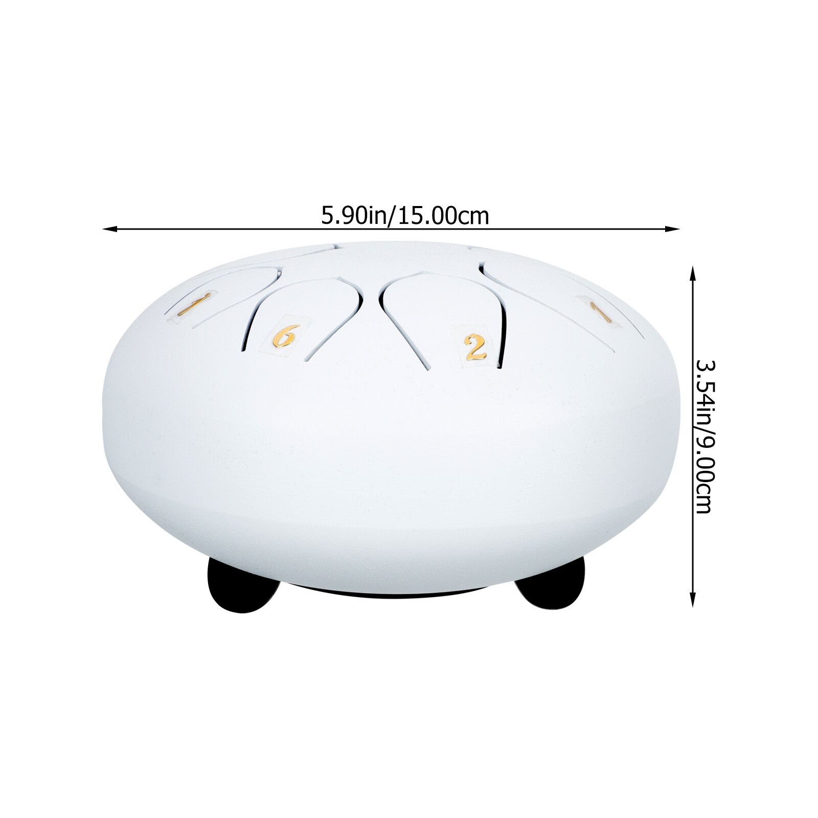 1 Set Percussion Instrument Steel Tongue Drum Musical Instrument Chic Ethereal Drum