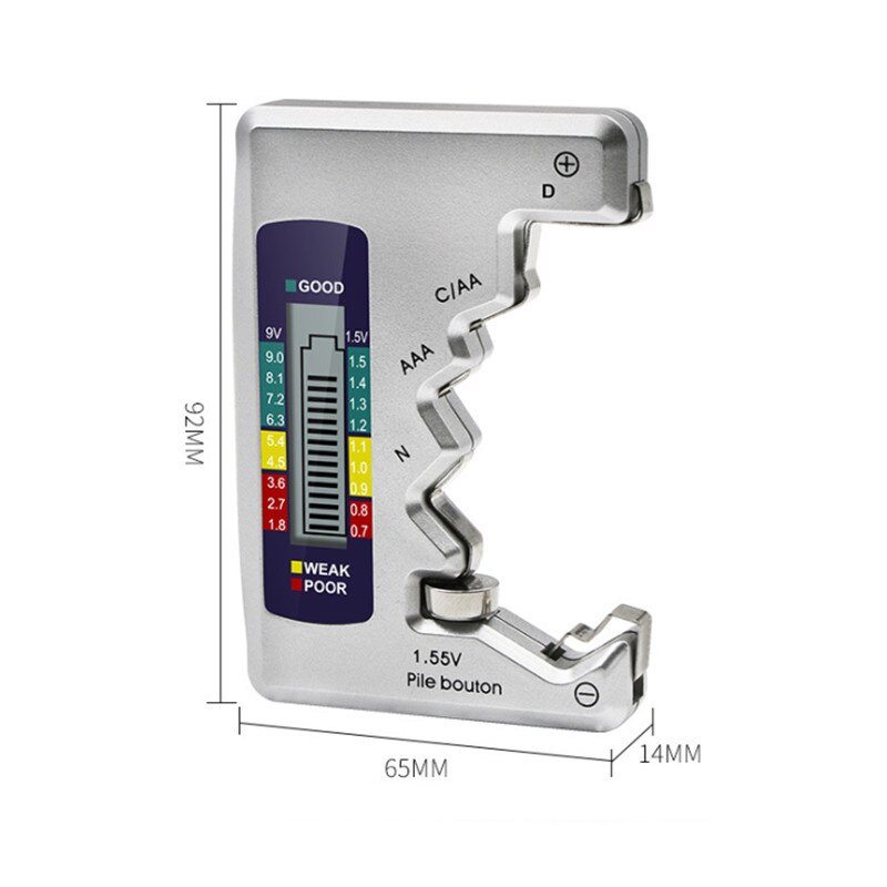 Digital batteritester tester batterikapasitetstest... – Grandado