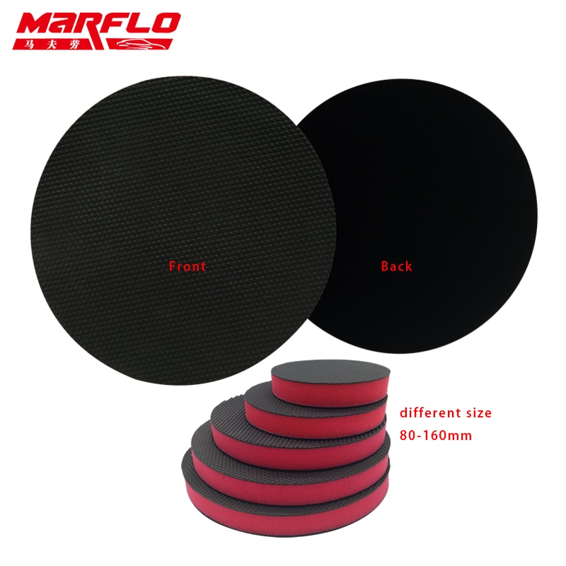 MARFLO-barre en argile pour lavage de voiture, tampon magique, éponge, tampon de polissage, avant soins automobiles, applicateur de cire, réparation de peinture de voiture