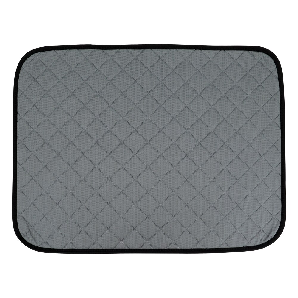 Waterdichte Hond Bed Mat Herbruikbare Huisdier Urine Pad Wasbare Honden Luier Voedsel Kom Matten Bone Poot Seat Cover Matten voor Slaapbank: gray / 50x70cm