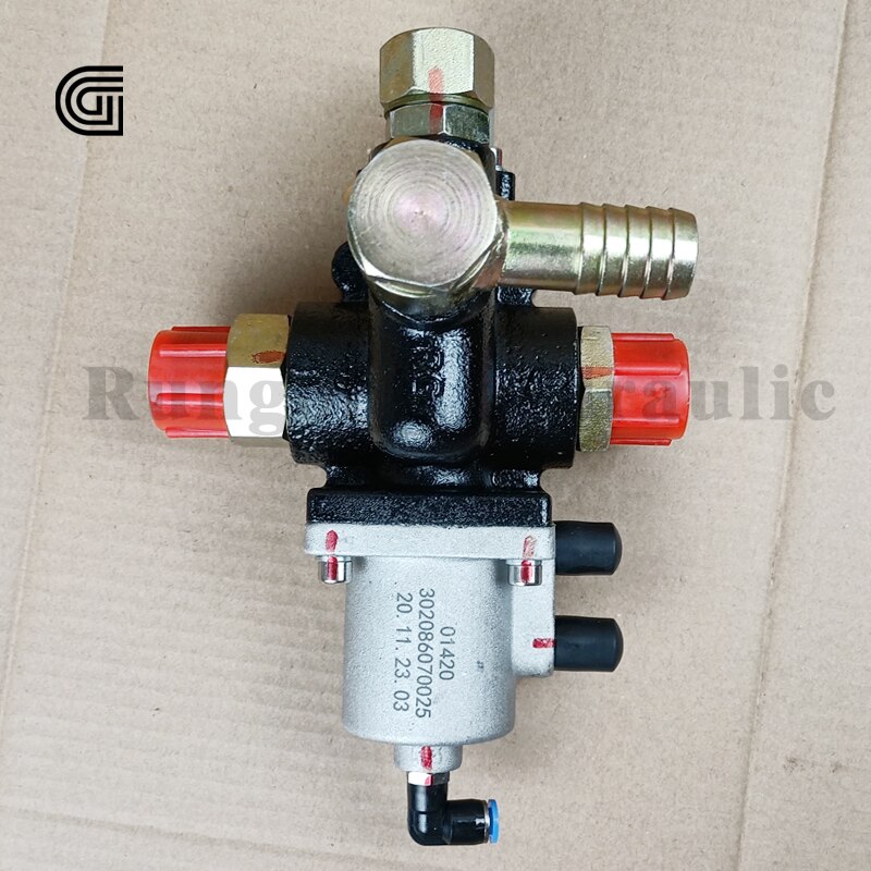 Dump Truck Lift Valve Pneumatic Control Same to HYVA Manual Tipper Hydraulic PT Handle Air Operated Camion