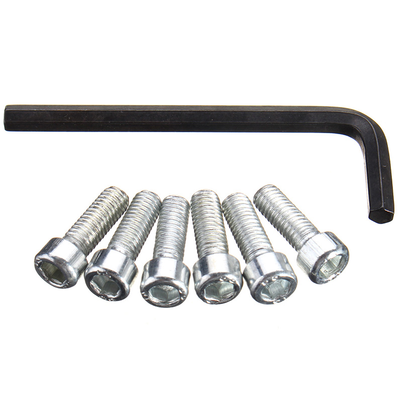 Tilbehør 12mm aluminium sort bil rat nav adapter spacer kit til nardi/personal til omp